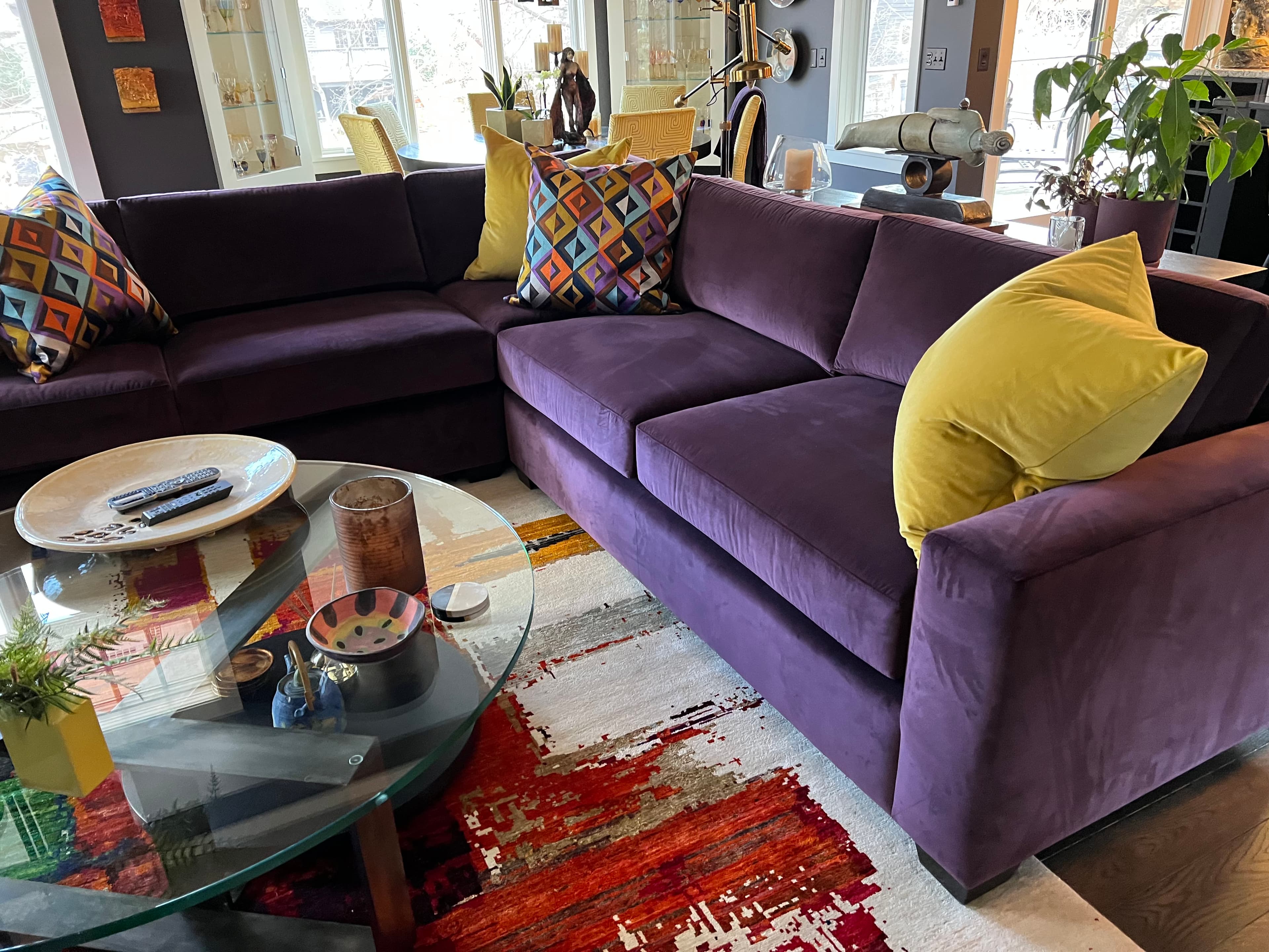 Reupholstered furniture by Niola